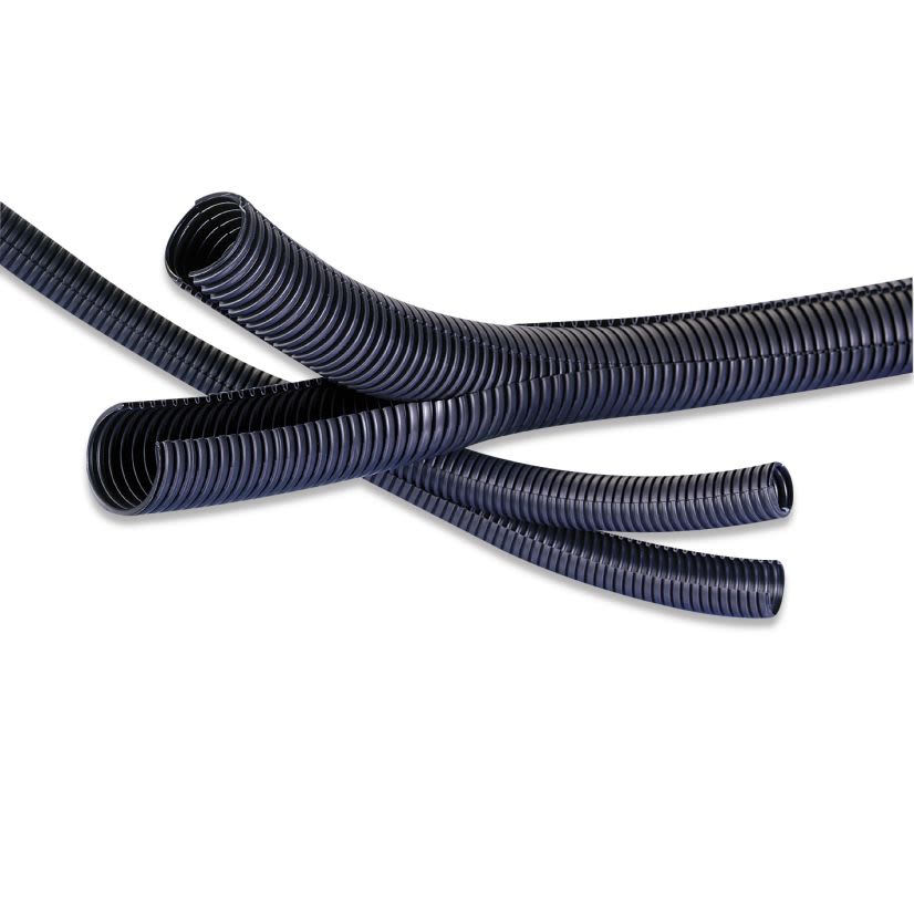 PMA PMAFLEX PACOF-14B.50 Divisible Flexible Conduit, NW14 Trade, 10 mm ID x 14 mm OD, 50 m L, Nylon 6/Polyamide